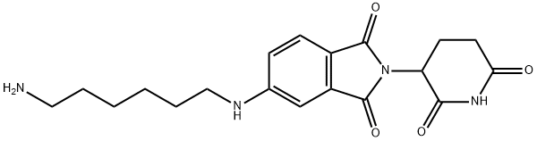 沙利度胺-5-氨基-己胺, 2097509-16-3, 結(jié)構(gòu)式