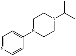 Piperazine, 1-(1-methylethyl)-4-(4-pyridinyl)- Struktur