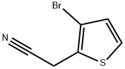 3-Bromothiophene-2-acetonitrile Struktur