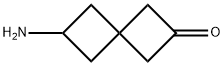 Spiro[3.3]heptan-2-one, 6-amino- Struktur