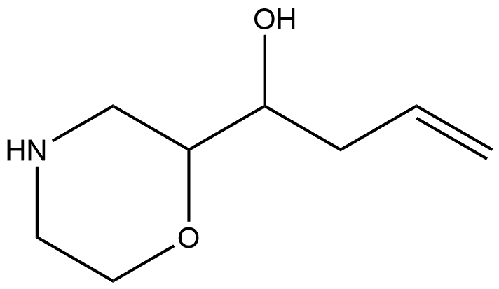 2-Morpholinemethanol,α-2-propen-1-yl- Struktur