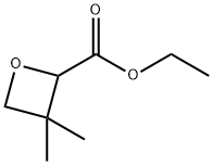 2-Oxetanecarboxylic acid, 3,3-dimethyl-, ethyl ester Struktur