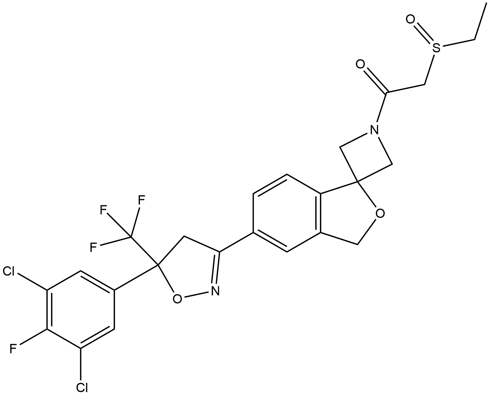 Sarolaner Impurity 14 Struktur