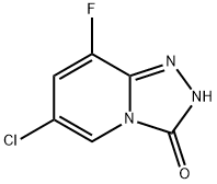 6-Chloro-8-fluoro-2H-[1,2,4]triazolo[4,3-a]pyridin-3-one Struktur