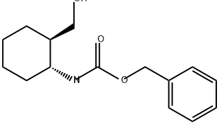 Carbamic acid, [(1R,2R)-2-(hydroxymethyl)cyclohexyl]-, phenylmethyl ester (9CI) Struktur