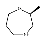 1,4-Oxazepine, hexahydro-2-methyl-, (2S)- Struktur