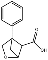 2-Oxabicyclo[2.1.1]hexane-5-carboxylic acid, 4-phenyl- Struktur