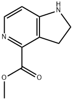 methyl 1H,2H,3H-pyrrolo[3,2-c]pyridine-4-carboxylate Structure