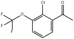 2'-Chloro-3'-(trifluoromethoxy)acetophenone Struktur