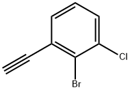 2-bromo-1-chloro-3-ethynylbenzene Struktur