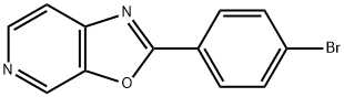 Oxazolo[5,4-c]pyridine, 2-(4-bromophenyl)- Struktur