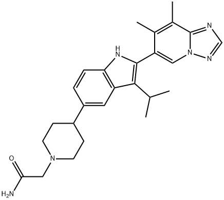 BMS-986256 Struktur