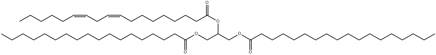 1,3-Distearoyl-2-Linoleoyl-rac-glycerol Struktur