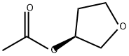 3-Furanol, tetrahydro-, 3-acetate, (3S)- Struktur