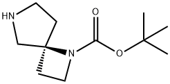 (S)-1,6-Diaza-spiro[3.4]octane-1-carboxylic acid tert-butyl ester Struktur