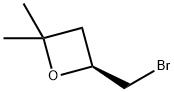 Oxetane, 4-(bromomethyl)-2,2-dimethyl-, (4S)- Struktur