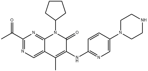 Palbociclib Impurity 7 Struktur