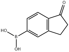 Boronic acid, B-(2,3-dihydro-1-oxo-1H-inden-5-yl)- Struktur