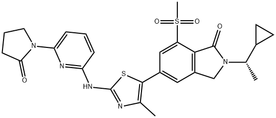 AZD8154 Struktur