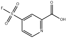 4-(fluorosulfonyl)pyridine-2-carboxylic acid Struktur