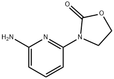 2-Oxazolidinone, 3-(6-amino-2-pyridinyl)- Struktur