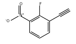 Benzene, 1-ethynyl-2-fluoro-3-nitro- Struktur