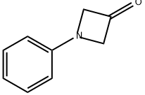 3-Azetidinone, 1-phenyl- Struktur