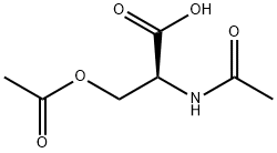 L-Serine, N,O-diacetyl- Struktur