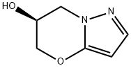 5H-Pyrazolo[5,1-b][1,3]oxazin-6-ol, 6,7-dihydro-, (6S)- Struktur