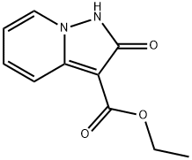 Pyrazolo[1,5-a]pyridine-3-carboxylic acid, 1,2-dihydro-2-oxo-, ethyl ester Structure