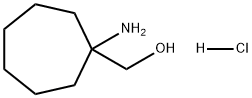 Cycloheptanemethanol, 1-amino-, hydrochloride (1:1) Struktur