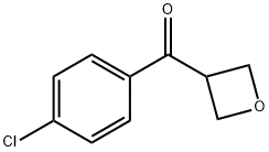 Methanone, (4-chlorophenyl)-3-oxetanyl- Struktur