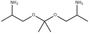 2-Propanamine, 1,1'-[(1-methylethylidene)bis(oxy)]bis- Struktur