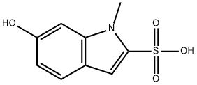 1H-Indole-2-sulfonic acid, 6-hydroxy-1-methyl- Struktur