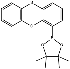 Phenoxathiin-4-boronic acid pinacol ester Struktur