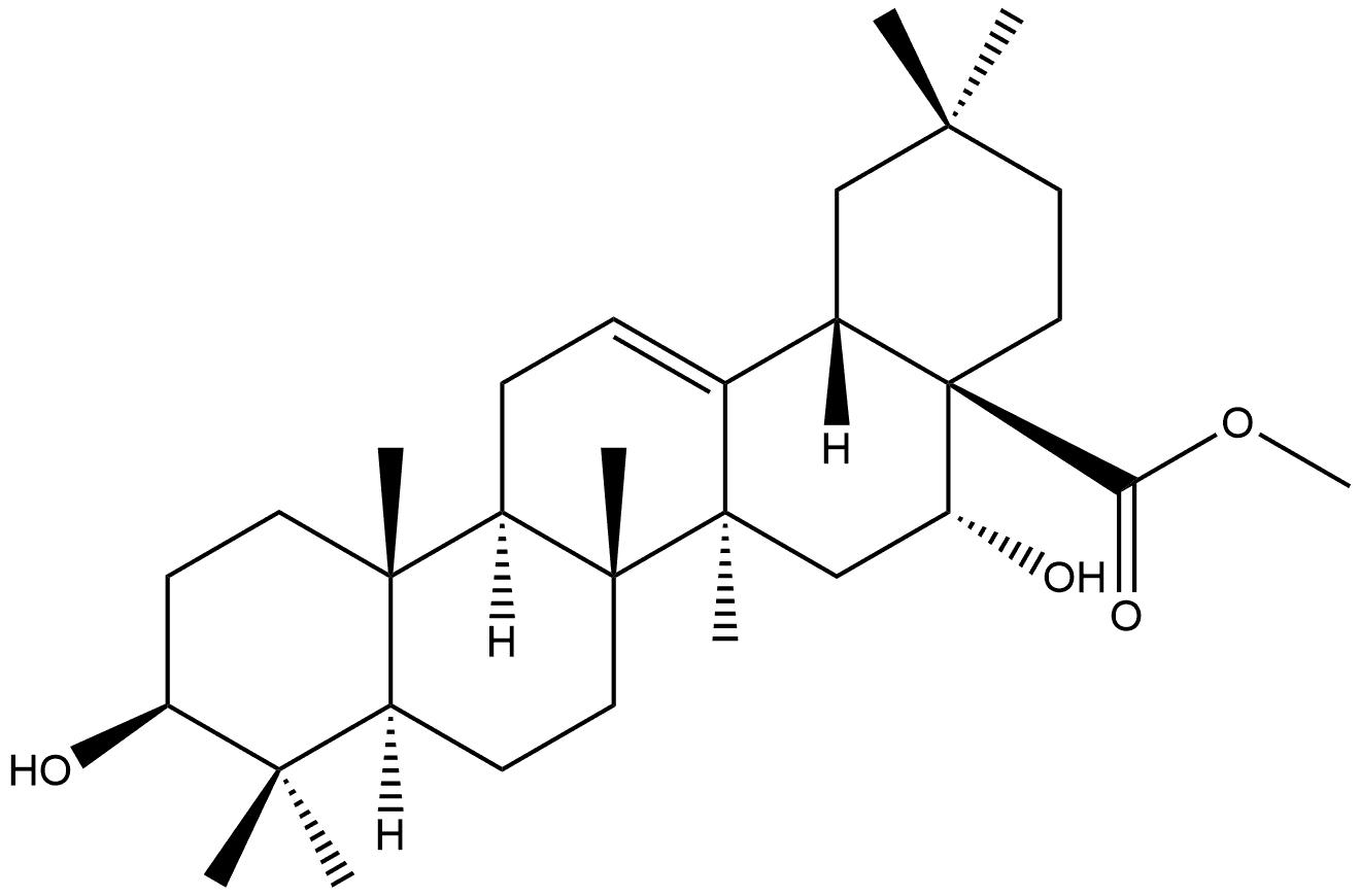 ECHINOCYSTIC ACID-3-GLUCOSIDE Struktur