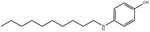 Phenol, 4-(decylamino)- Struktur