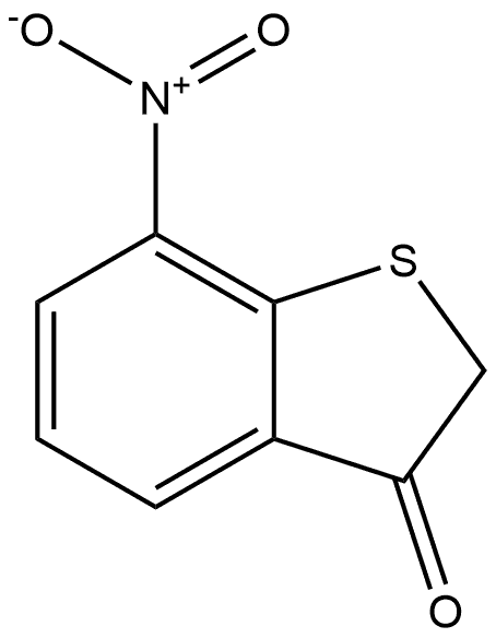 Benzo[b]thiophen-3(2H)-one, 7-nitro- Struktur