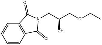 1H-Isoindole-1,3(2H)-dione, 2-[(2S)-3-ethoxy-2-hydroxypropyl]- Struktur