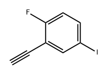 Benzene, 2-ethynyl-1-fluoro-4-iodo- Struktur