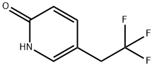 5-(2,2,2-Trifluoroethyl)-1H-pyridin-2-one Struktur