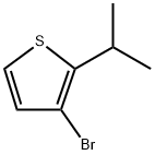 Thiophene, 3-bromo-2-(1-methylethyl)- Struktur