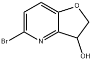 5-溴-2,3-二氫呋喃并[3,2-B]吡啶-3-醇, 2376147-47-4, 結構式
