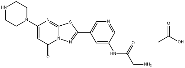 Zalunfiban acetate Struktur