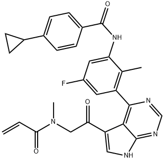 BTK inhibitor 13 Struktur