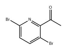 1-(3,6-二溴吡啶-2-基)乙酮, 2383277-95-8, 結(jié)構(gòu)式