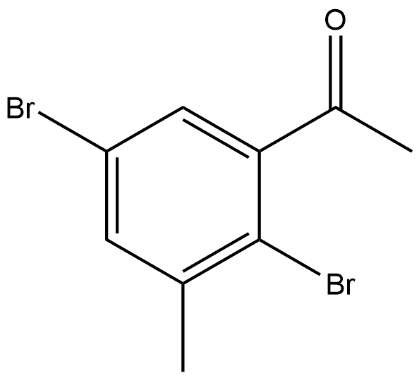 2,5-Dibromo-3-methyl-benzoic acid Struktur