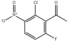 1-(2-chloro-6-fluoro-3-nitrophenyl)ethanone