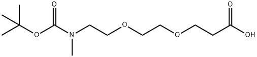 4,7,12-Trioxa-10-azatetradecanoic acid, 10,13,13-trimethyl-11-oxo- Struktur