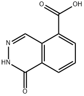 1-oxo-1,2-dihydrophthalazine-5-carboxylic acid Struktur